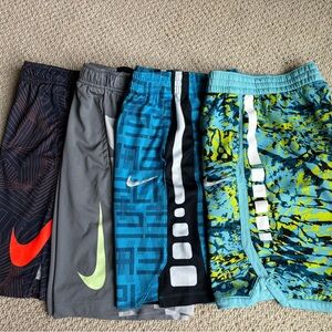 Nike Kids' Shorts Set - Black, Gray, Blue, Multicolor